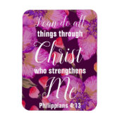 Philippinen 4:13 Bibelverse Magnet (Vertikal)