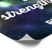Philippinen 4:13 Bibelverse Poster (Ecke)