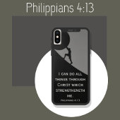 Philippinen 4:13 Bibelverse Riesengesteinenjäger Case-Mate iPhone Hülle