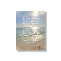 Philippinen 4:13 Bible Verse Beach Christlich Art