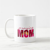 Philippinen 4:13 Gebet Mama Custom Pink Floral Kaffeetasse (Links)