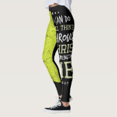 Philippinen 4 13 Ich kann alles Christlich zehn Leggings (Links)