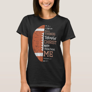 Philippinen 4 13 Ich kann alles Christliche in den T-Shirt