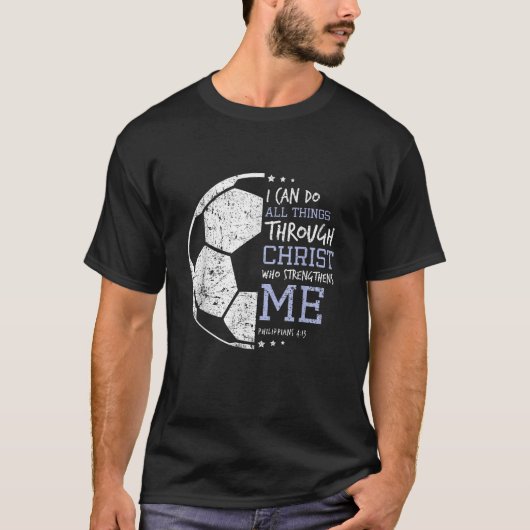Philippinen 4 13 Ich kann alles Christliche tun T-Shirt (Vorderseite)
