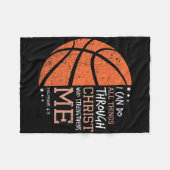 Philippinen 4 13 Ich kann alles Christliche wie Fleecedecke (Vorderseite (Horizontal))