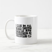 Philippinen 4 13 Ich kann alles durch Chris tun Kaffeetasse (Links)