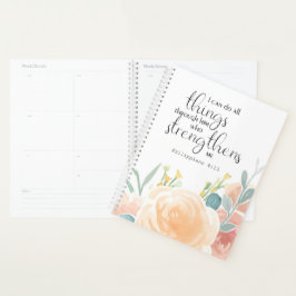 Philippinen 4:13 Ich kann alles durch ihn tun Planer