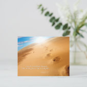 Philippinen 4:13: Ich kann alles durch ihn tun Postkarte (Stehend Vorderseite)