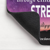 Philippinen 4:13 ICH KANN ALLES Personalisiert MAC Mousepad (Ecke)