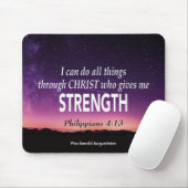 Philippinen 4:13 ICH KANN ALLES Personalisiert MAC Mousepad (Mit Mouse)
