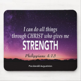 Philippinen 4:13 ICH KANN ALLES Personalisiert MAC Mousepad