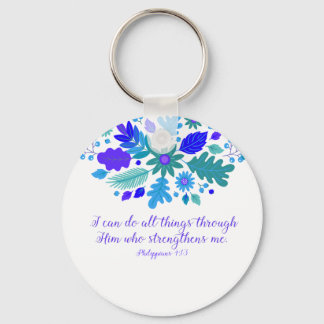 Philippinen 4:13 - Ich kann alles tun - Verse Schlüsselanhänger