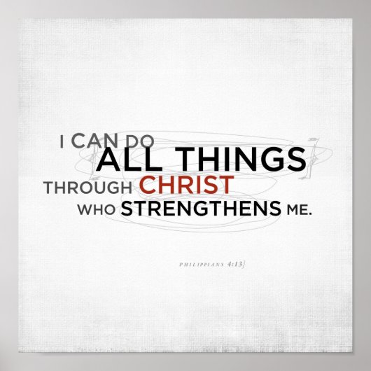 Philippinen 4:13 II Poster (Vorne)