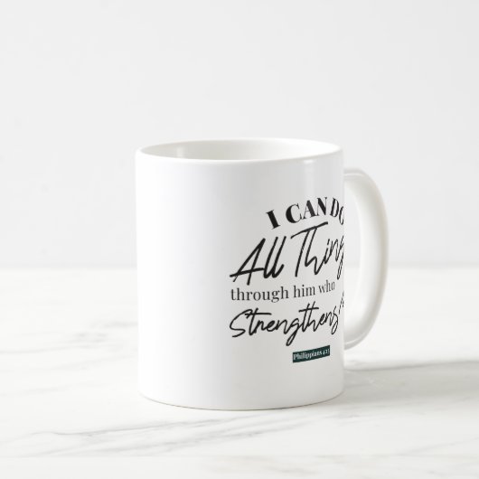 Philippinen 4:13 kaffeetasse (VorderseiteRechts)