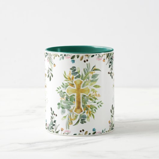 Philippinen 4:13 Kann alles durch Christus tun Tasse (Zentrum)