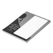 Philippinen 4:13 KJV Bible Verse Riesenstein Notizblock (Rotiert)