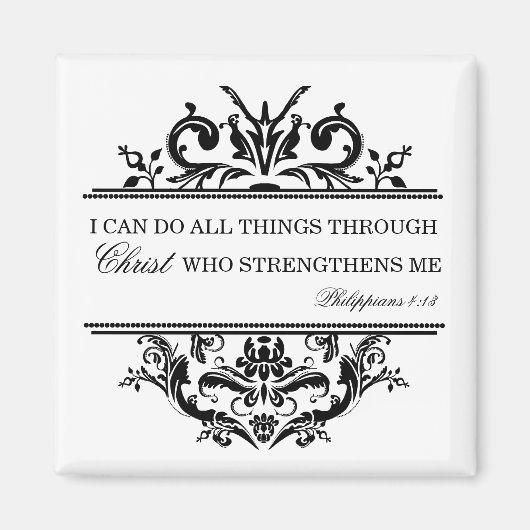 Philippinen 4:13 magnet (Vorne)