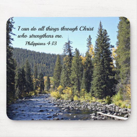 Philippinen 4:13 mousepad (Vorne)
