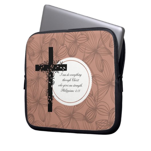 Philippinen 4:13 Notebook- oder Netbook Carrier Sl Laptopschutzhülle (Vorderseite Links)