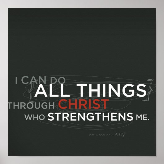 Philippinen 4:13 poster (Vorne)