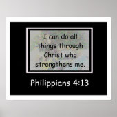 Philippinen 4:13 poster (Vorne)