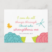 Philippinen 4:13 Postkarte (Vorderseite)