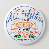 Philippinen 4 13 Round Button (Vorderseite)