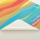 Philippinen 4:13 Wüstenwaves Sherpa Blanket Sherpadecke (3/4)