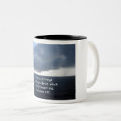 Philippinen 4:13 zweifarbige tasse (VorderseiteRechts)