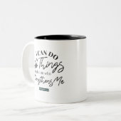 Philippinen 4:13 zweifarbige tasse (Vorderseite Links)