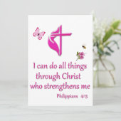 Philippinen 4:16 feiertagskarte (Stehend Vorderseite)