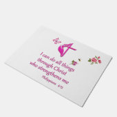 Philippinen 4:16 fußmatte (Schrägansicht)