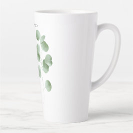 Philippinen 4:4-7 Bibelversen Eukalyptus-Blätter Milchtasse