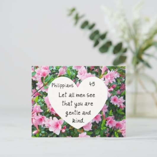 Philippinen 4:5 postkarte (Stehend Vorderseite)