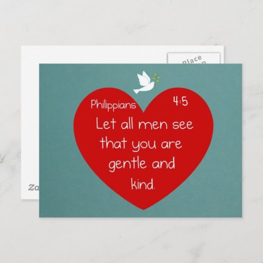 Philippinen 4:5 postkarte (Vorne/Hinten)