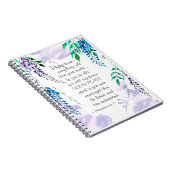 Philippinen 4:6-7 Betet über alles Bibeln Notizblock (Rechte Seite)