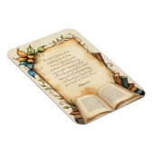 Philippinen 4:6-7 Christliche Bibelversen Kunst Magnet (Rechte Seite)