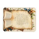 Philippinen 4:6-7 Christliche Bibelversen Kunst Magnet (Horizontal)