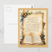 Philippinen 4:6-7 Christliche Bibelversen Kunst Postkarte (Vorne/Hinten)