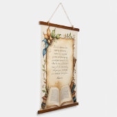 Philippinen 4:6-7 Christliche Bibelversen Kunst Wandteppich Mit Holzrahmen (Gewinkelt)