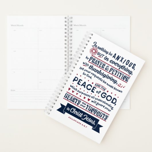 Philippinen 4:6, 7 planer (Anzeige)