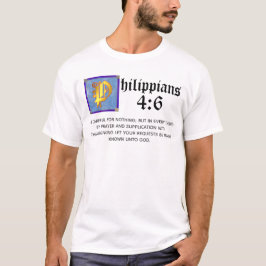 Philippinen 4 6 beleuchtete Buchstabenbibliotheken T-Shirt