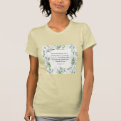 Philippinen 4:6, Bibelverse, T-Shirt (Vorderseite)