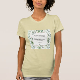Philippinen 4:6, Bibelverse, T-Shirt