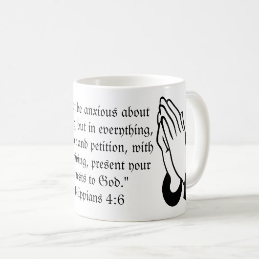 Philippinen 4:6 kaffeetasse (VorderseiteRechts)