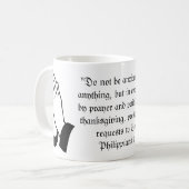 Philippinen 4:6 kaffeetasse (Vorderseite Links)