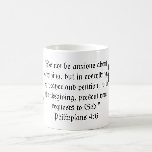 Philippinen 4:6 kaffeetasse (Mittel)