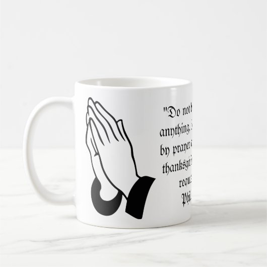 Philippinen 4:6 kaffeetasse (Links)