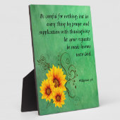 Philippinen 4:6 Plaque Fotoplatte (Seite)