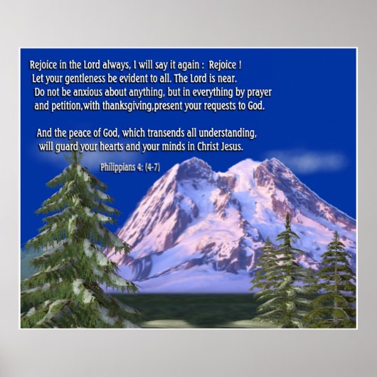 Philippinen 4:6 Poster (Vorne)